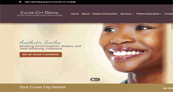 Desktop Screenshot of culvercitydental.com